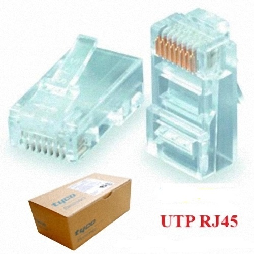 Đầu bấm mạng RJ45 UTP (Túi 100 đầu bấm)