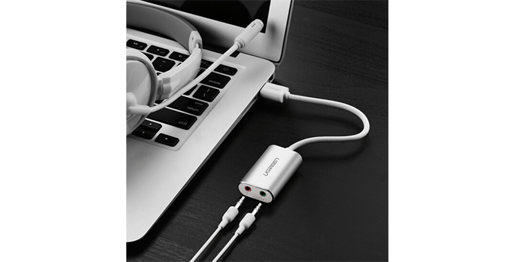 Đầu chuyển đổi Vention USB ra Sound - 30143 US205