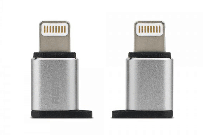 Đầu chuyển Micro USB to apple Remax visual RA-USB2