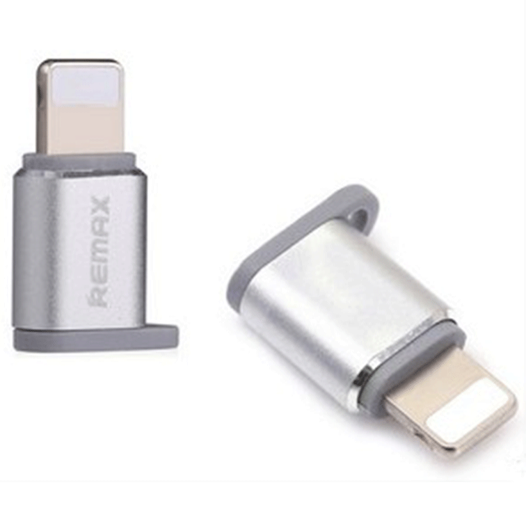 Đầu chuyển Micro USB to apple Remax visual RA-USB2