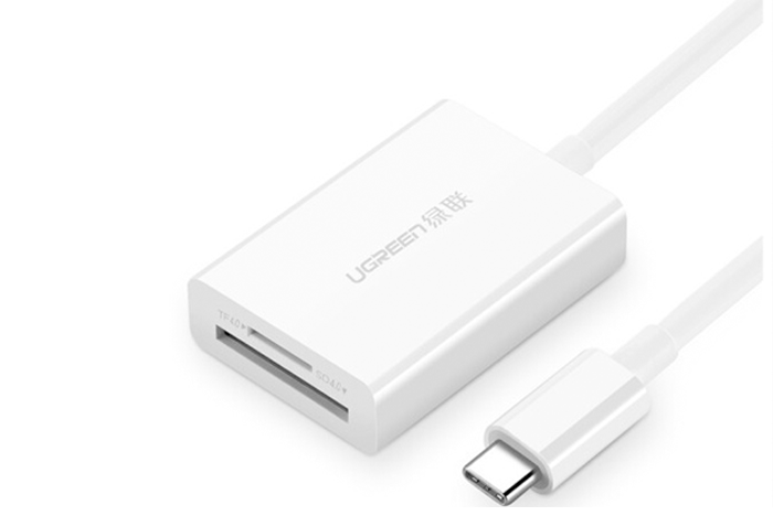 Đầu đọc thẻ USB Type-C cho thẻ nhớ TF/SD 4.0 Ugreen 40864