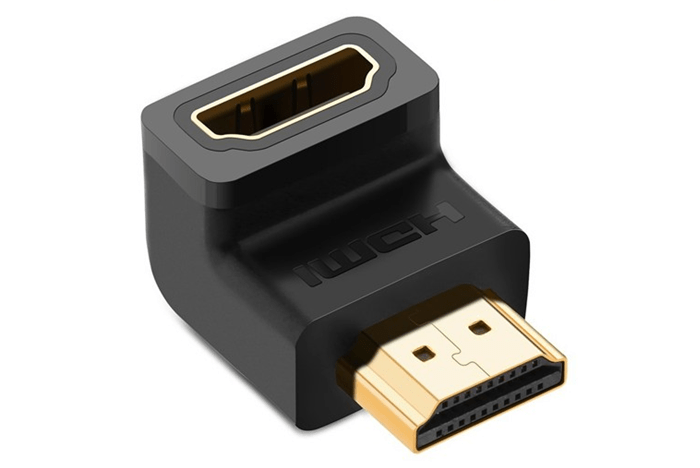 Đầu nối HDMI vuông góc 90 độ Ugreen 20109 (bẻ xuống) - BH 30 ngày