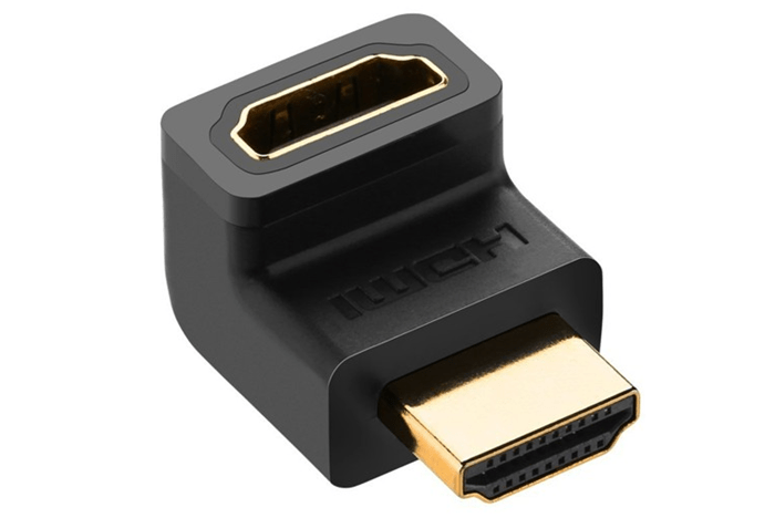 Đầu nối HDMI vuông góc 90 độ Ugreen 20110 (bẻ lên) - BH 30 ngày