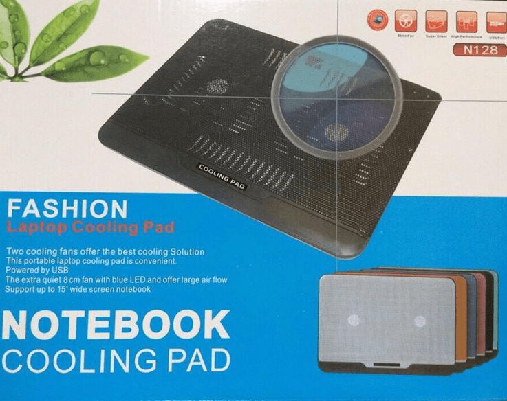 Đế làm mát máy tính Cooler Pad N128 Trắng - BH 30 ngày