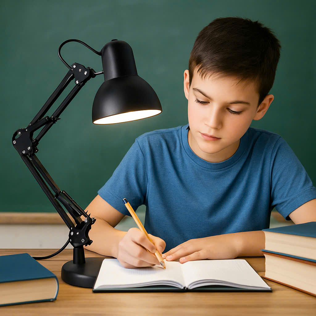 Đèn bàn bảo vệ thị lực Điện Quang ĐQ DKL14 B B (màu đen)