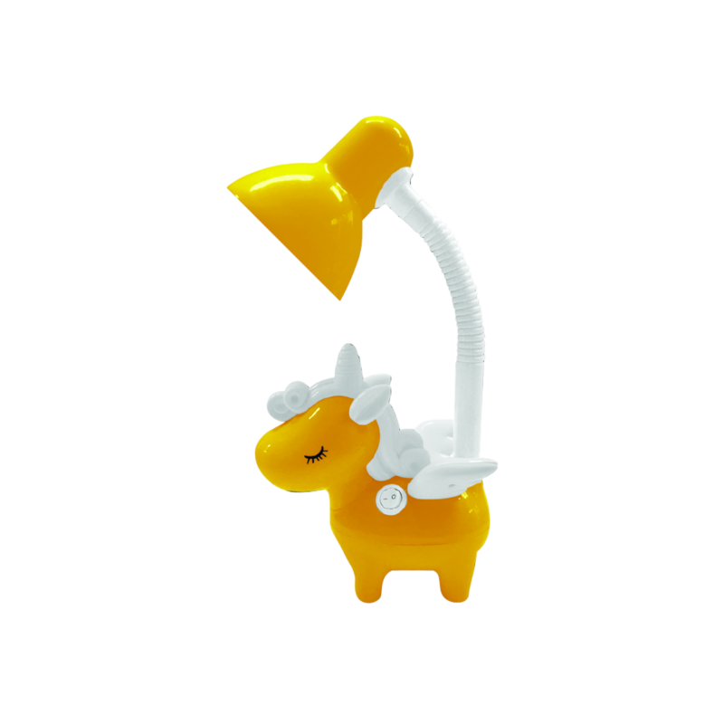 Đèn bàn bảo vệ thị lực Điện Quang ĐQ DKL16 WPI B (kiểu con kỳ lân, trắng-hồng)