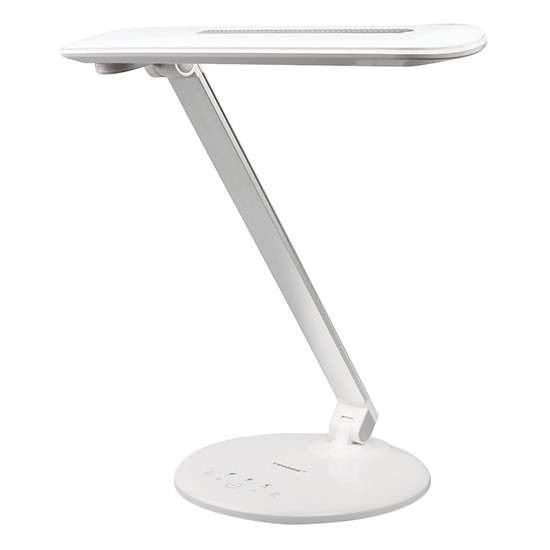 Đèn bàn cảm ứng ba màu ánh sáng Tiross 8W TS1806 màu sữa