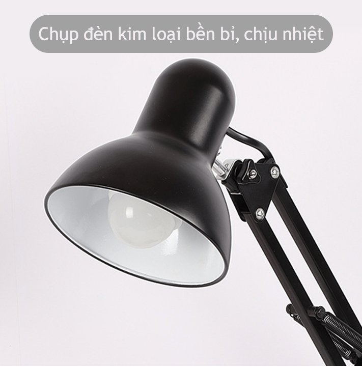 Đèn bàn chống cận Led Wright xoay 360 độ AT-1002 (811) kèm bóng đèn