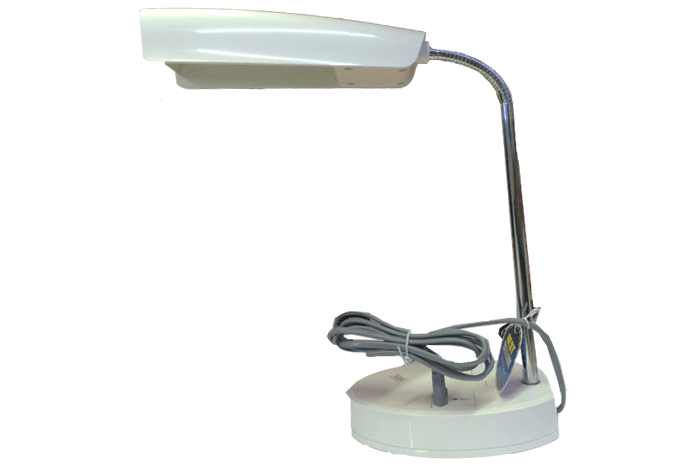 Đèn bàn khớp mềm 12, có 2 ổ cắm LiDBM12W