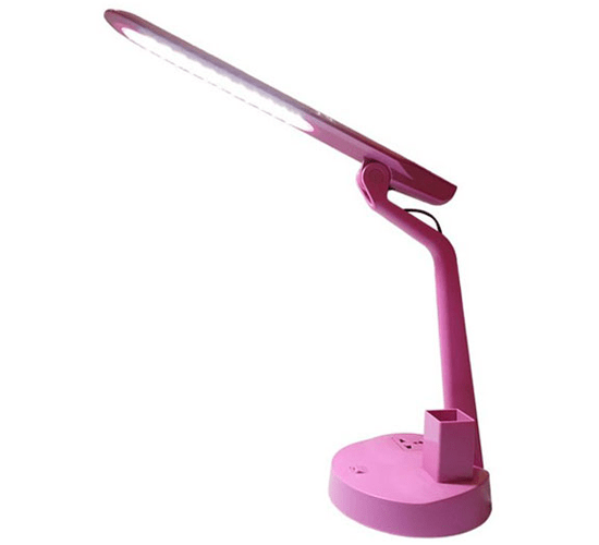 Đèn bàn Led 7W Lioa dọc đổi màu có hộp đựng bút + ổ cắm