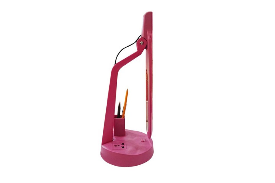 Đèn bàn Led 7W Lioa dọc đổi màu có hộp đựng bút + ổ cắm