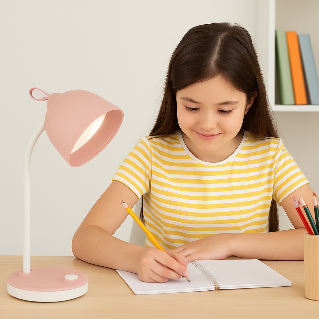 Đèn Bàn LED Điện Quang ĐQ LDL16B 3 PI (3W, Màu Hồng)