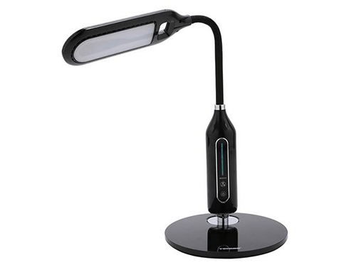 Đèn bàn tiross 8W bóng LED hai màu trắng và đen TS1813