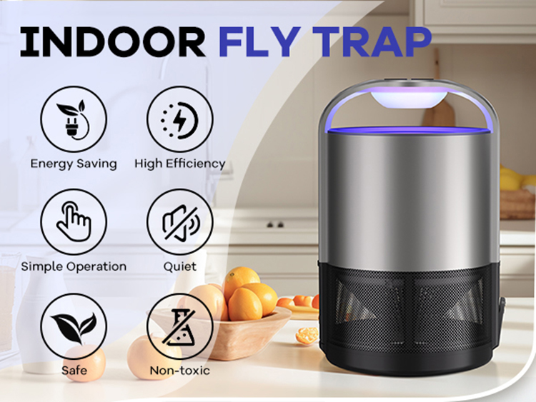 Đèn diệt muỗi thông minh OXAQCE Zap T360 Pro Gray