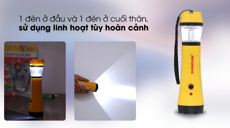 Đèn pin đa năng Sunhouse 3L SHE-9059LA