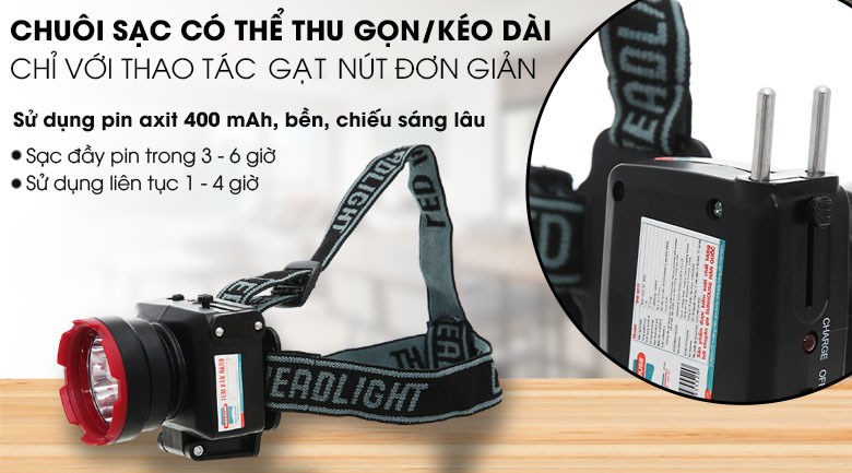 Đèn pin đội đầu SHE-5012