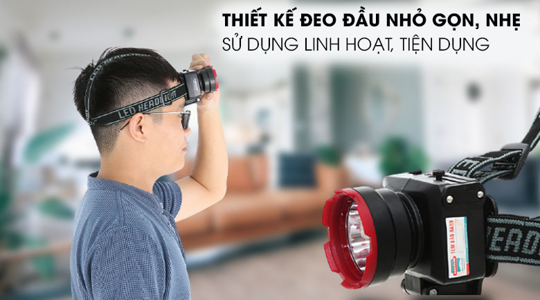 Đèn pin đội đầu SHE-5012