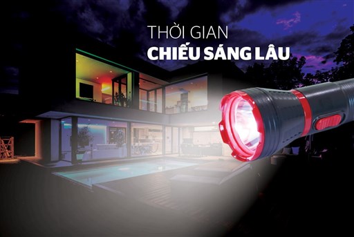 Đèn pin tay cầm Sunhouse SHE-4111