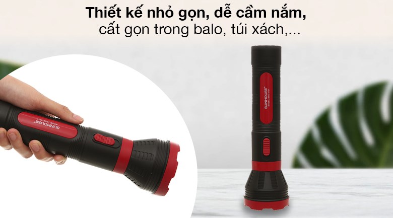 Đèn pin tay cầm Sunhouse SHE-4131