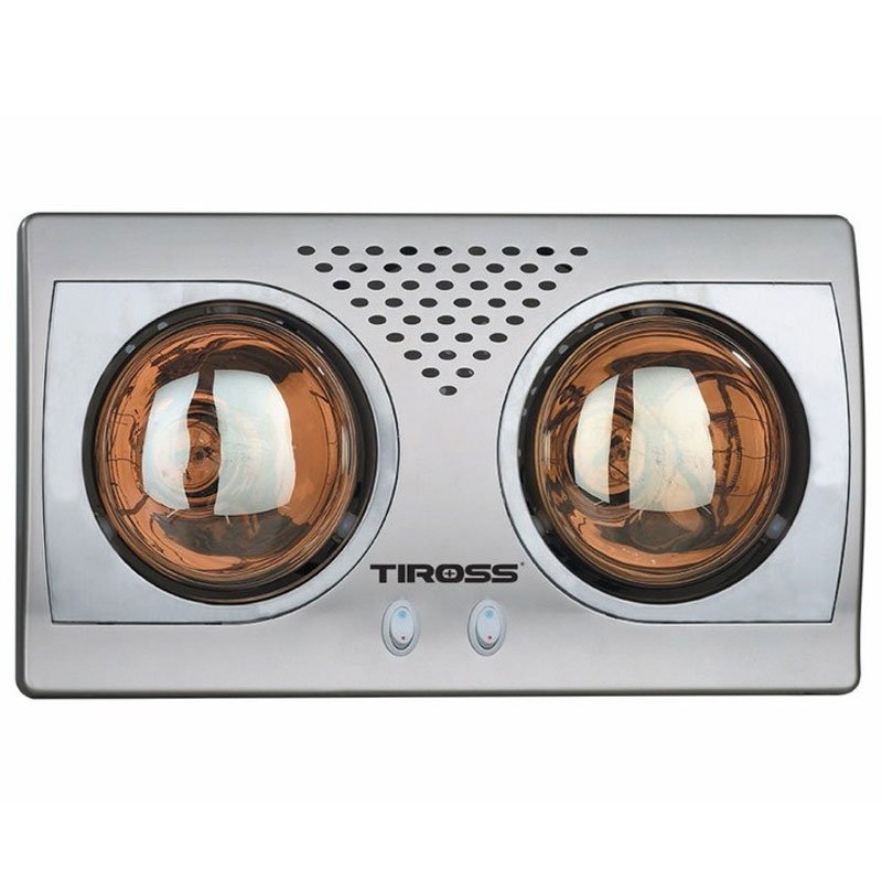 Đèn sưởi nhà tắm Tiross TS9291, 2 bóng