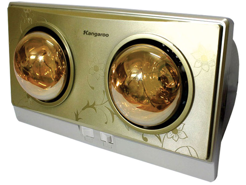 Đèn sưởi 2 bóng Kangaroo KGWH02T