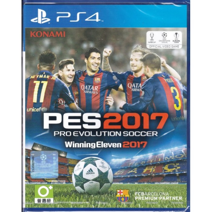 Đĩa game Winning Eleven (PES) 2017 PLAS-05180