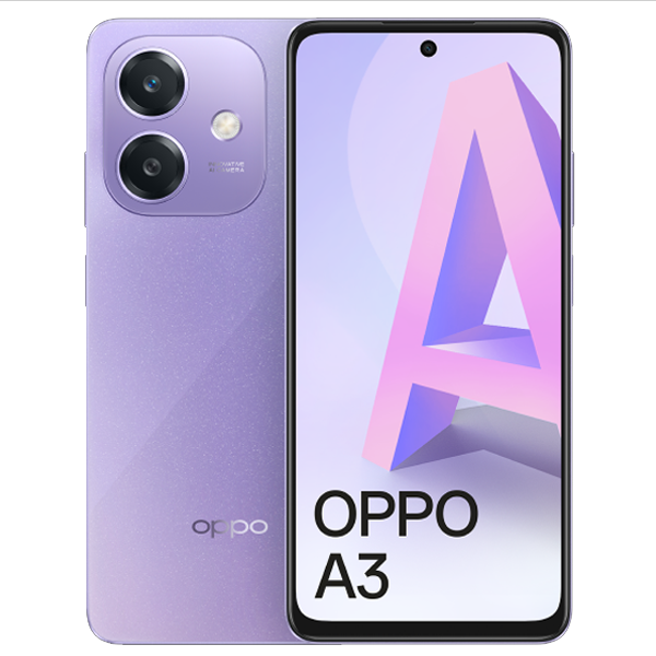 Điện thoại di động OPPO A3 (6GB+128GB) - Tím ánh sao