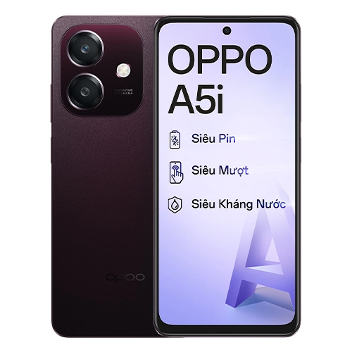 Điện thoại di động OPPO A5i (4G+128GB) - CPH2773 Đỏ