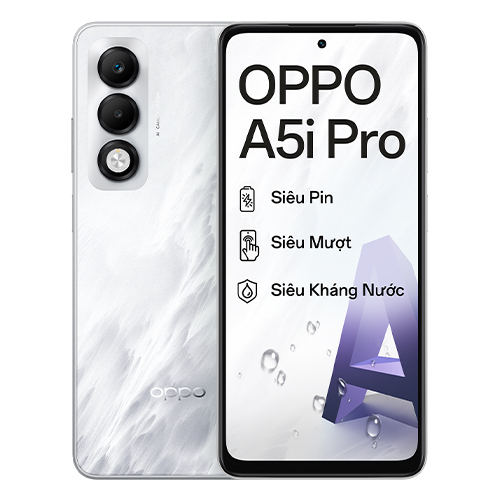 Điện thoại di động OPPO A5i Pro 8+128 (CPH2755) Trắng DM