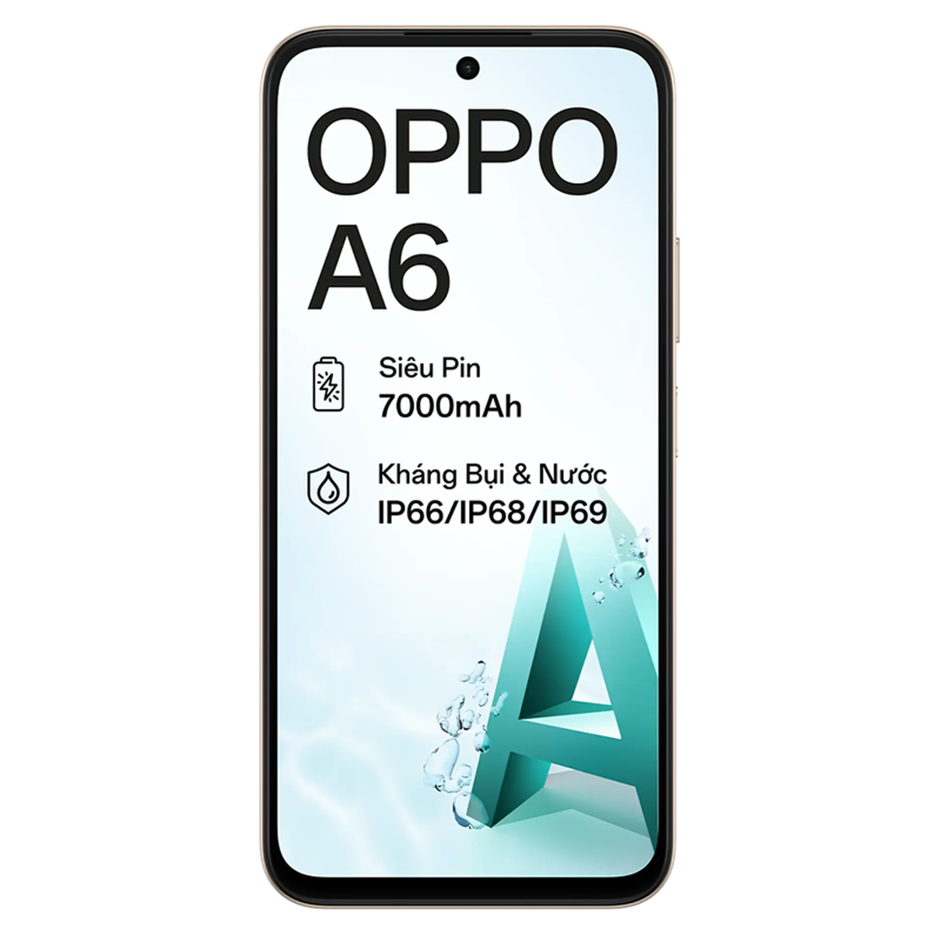 Điện thoại di động OPPO A6 8GB+256GB CPH2817 Gold