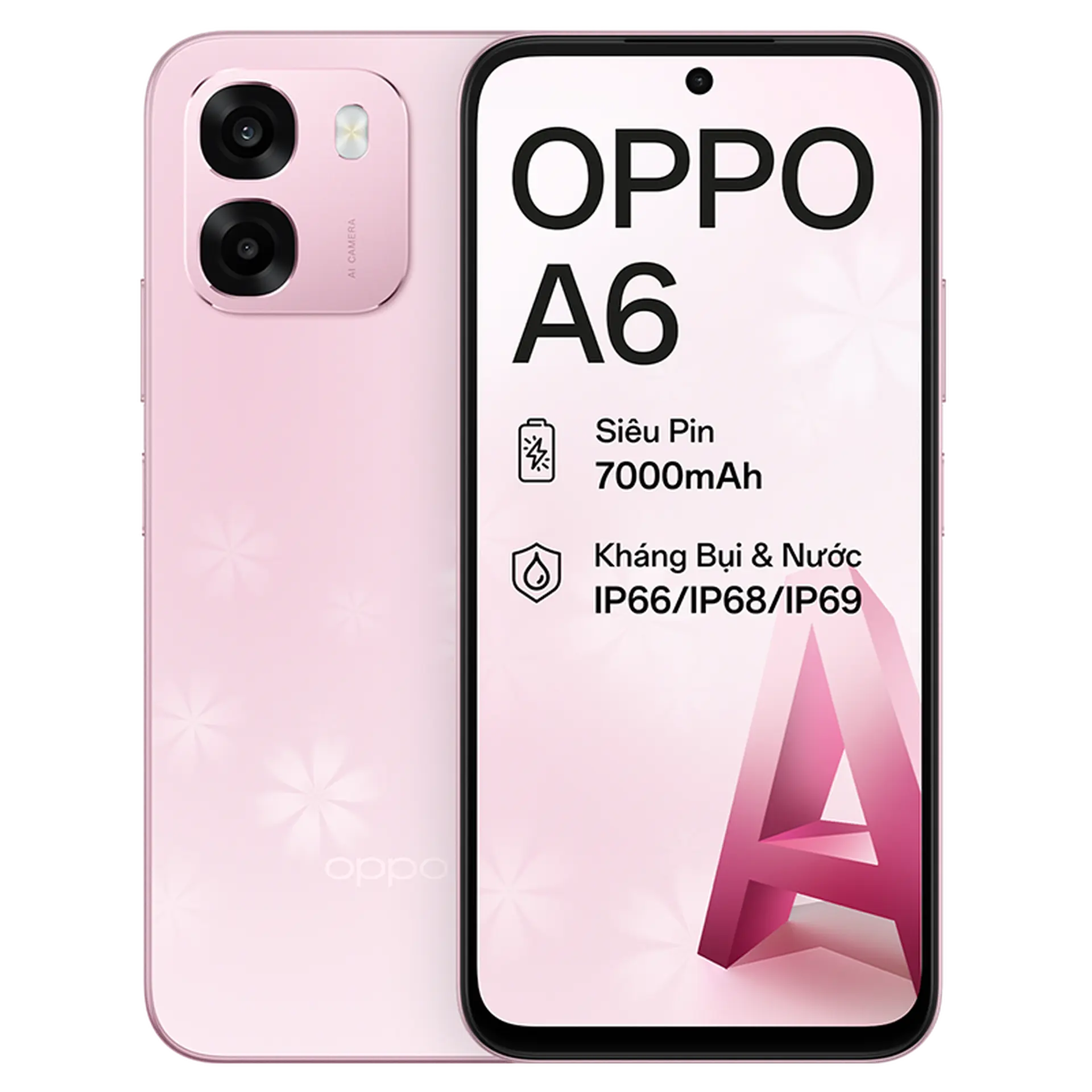 Điện thoại di động OPPO A6 8GB+256GB CPH2817 Hồng