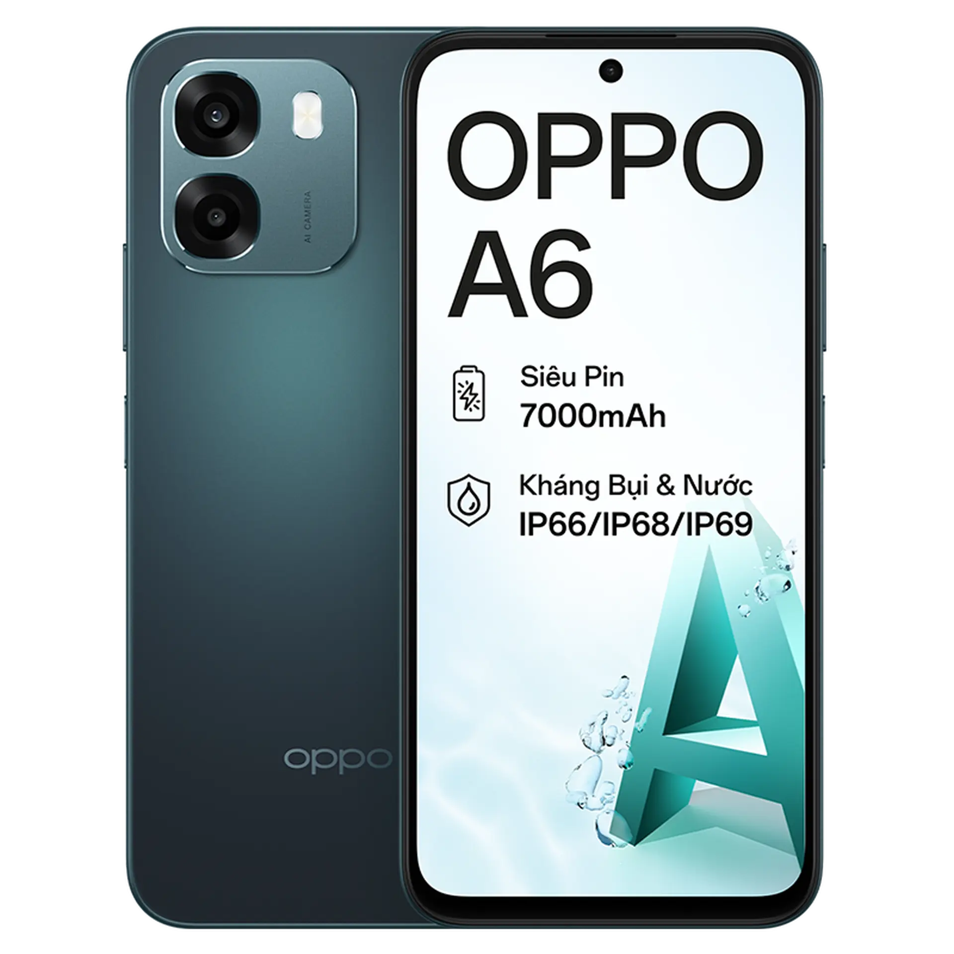 Điện thoại di động OPPO A6 8GB+256GB CPH2817 Xanh đậm