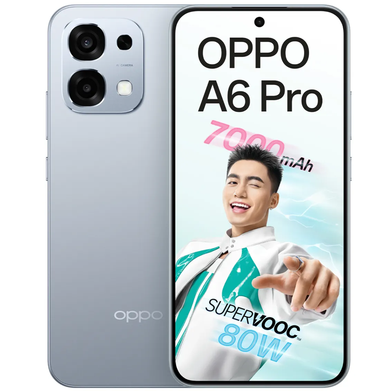 Điện thoại di động OPPO A6 Pro 8GB+128GB CPH2799 Titanium DM