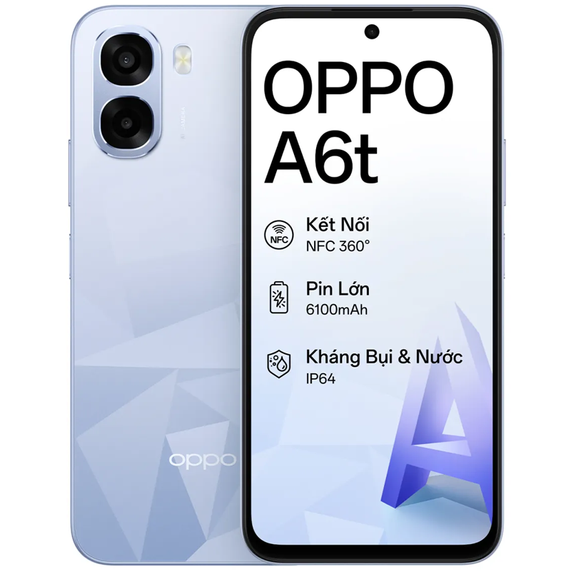 Điện thoại di động OPPO A6t 4GB + 128GB CPH2847 Xanh