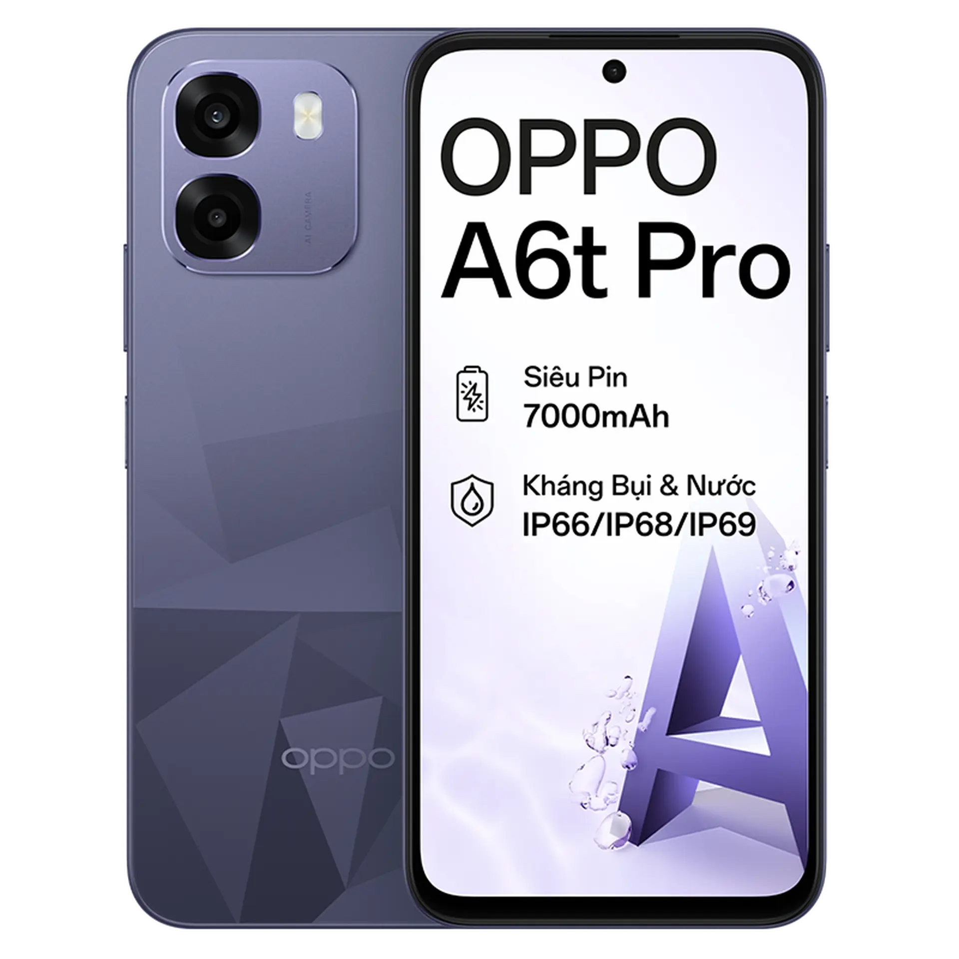 Điện thoại di động OPPO A6t Pro 8GB+128GB CPH2849 Tím
