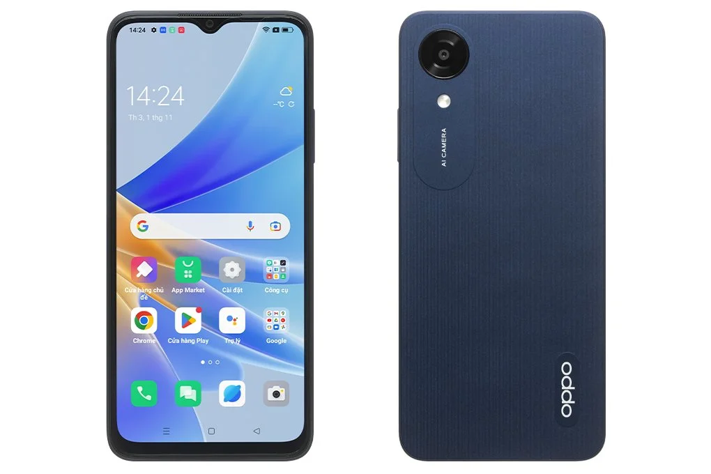 Điện thoại di động OPPO CPH2471-A17k Xanh (DM)