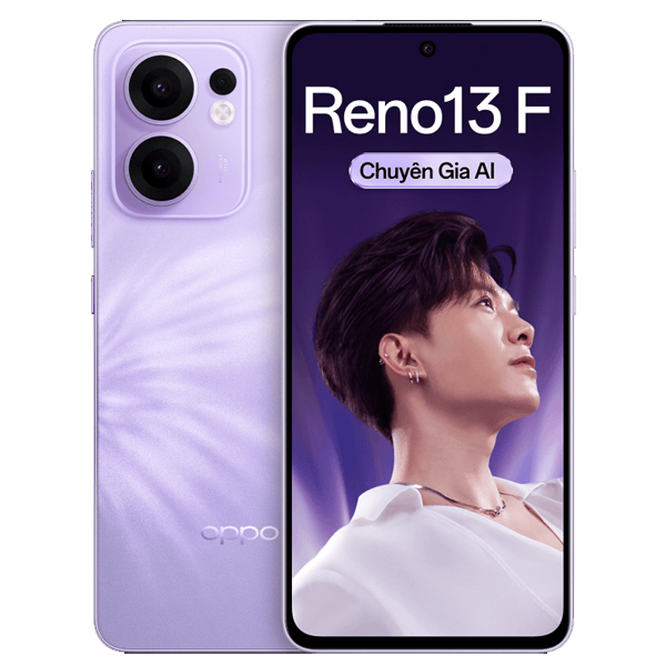 Điện thoại di động OPPO Reno13F 4G 8+256GB CPH2701 - Màu tím