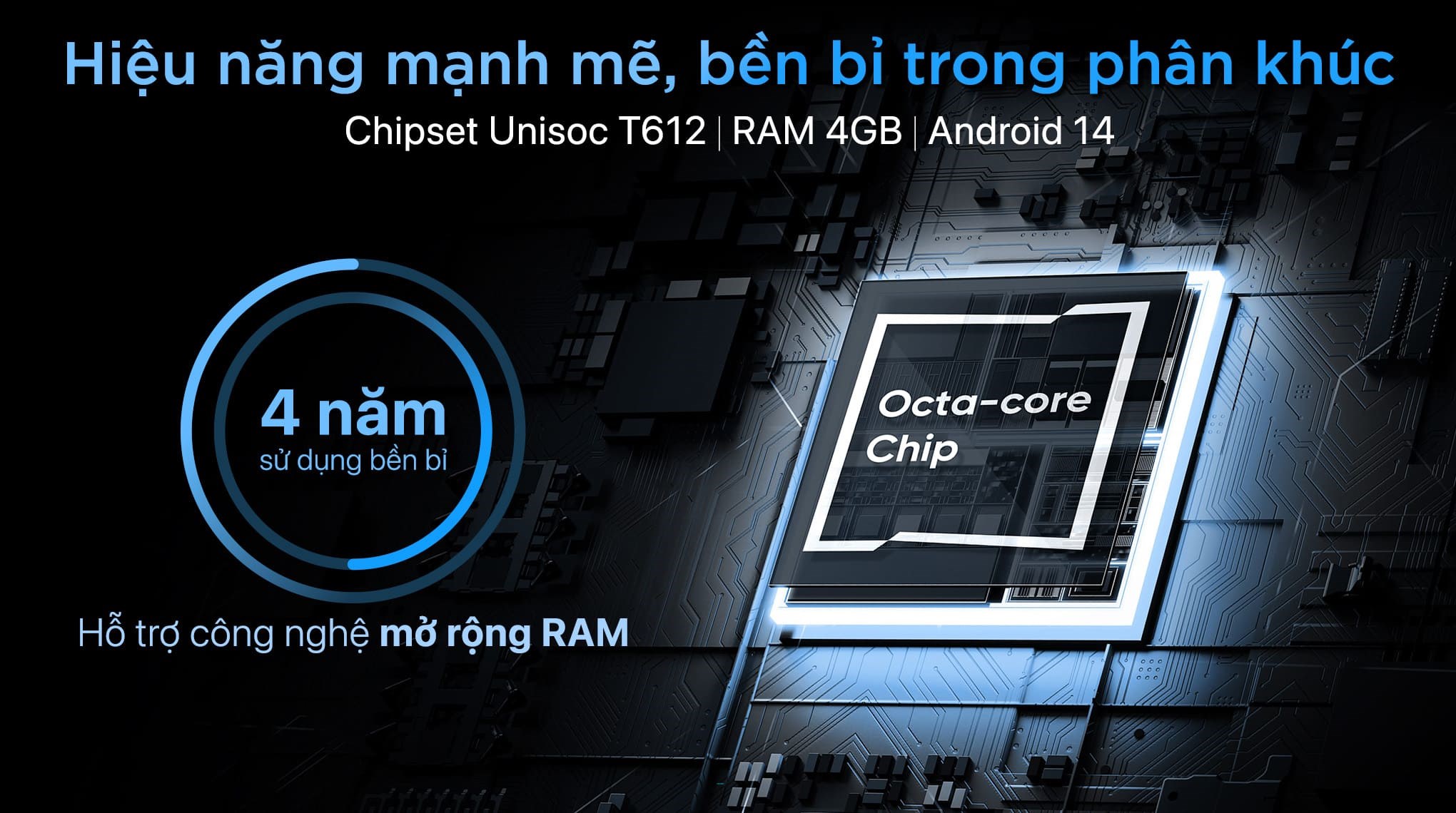 Điện thoại di động Realme Note 60 (4-64G) Xanh