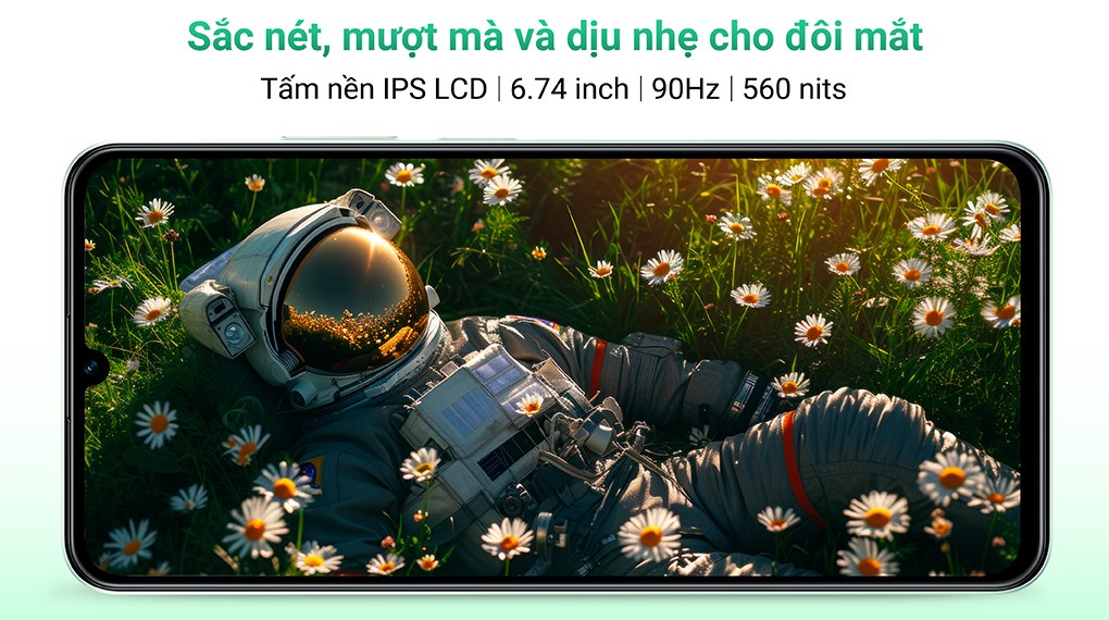 Điện thoại di động Realme Note 60x (3-64G) Xanh lá