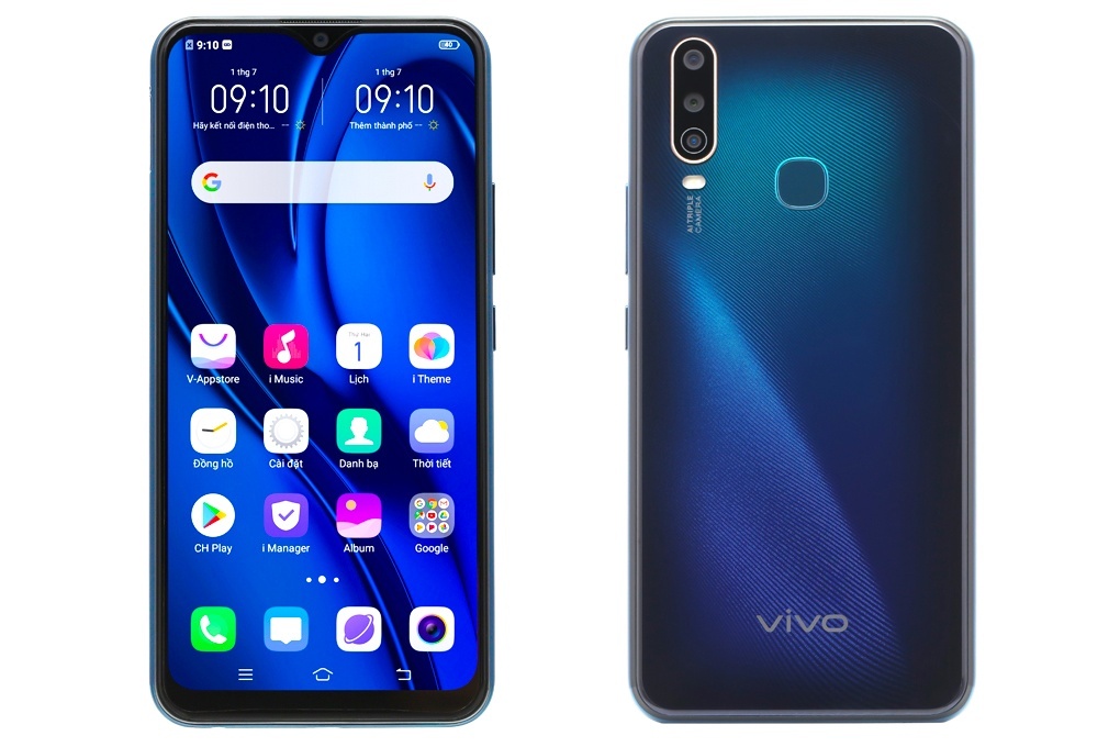 Điện Thoại VIVO 1916-U10 (4+64GB) (Xanh)