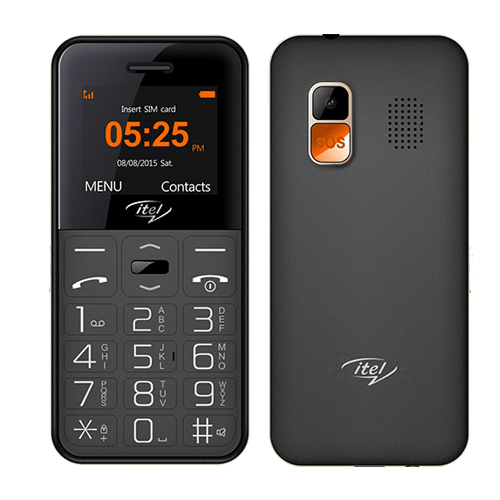 Điện thoại Itel IT2580 Black