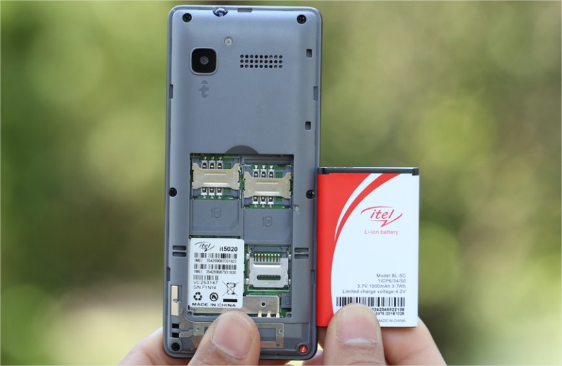 Điện thoại Itel it5020 Black