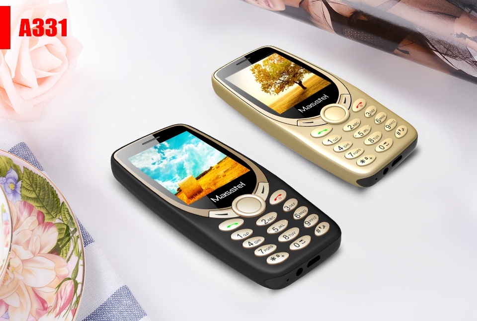 Điện thoại Masstel A331 Màu Đen (Black)