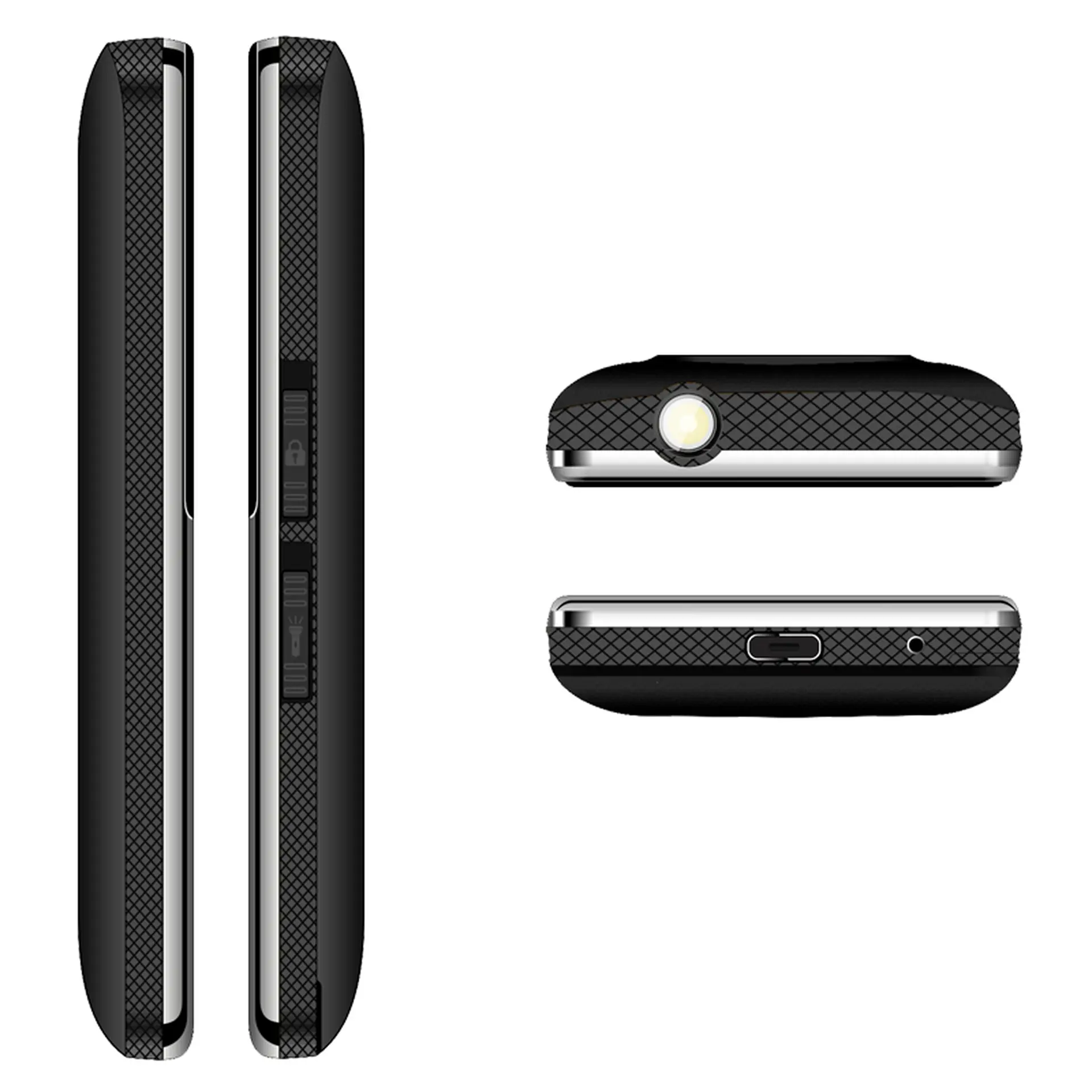 Điện thoại Masstel Fami 25 4G Đen (Black)