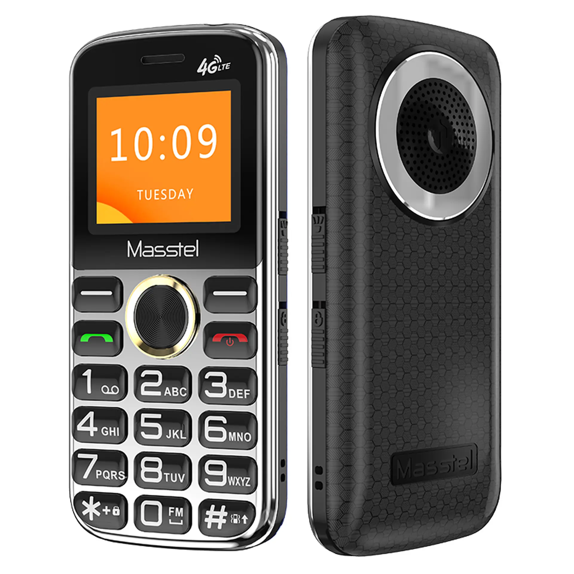 Điện thoại Masstel Fami 25 4G Đen (Black)