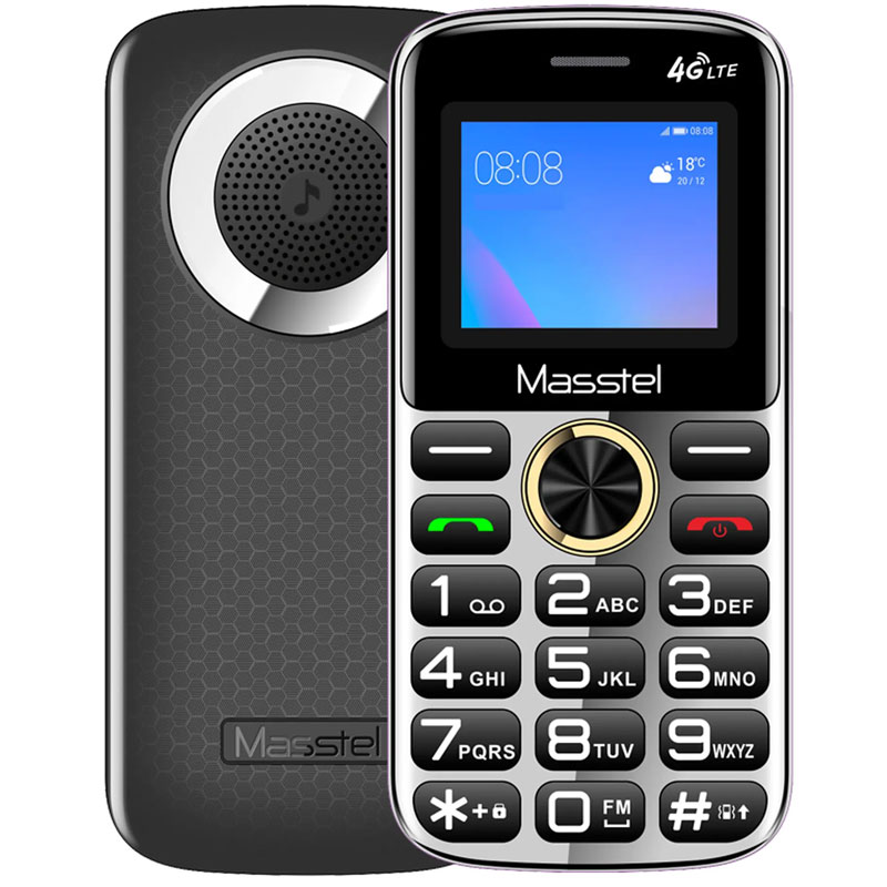 Điện thoại Masstel Fami 25 4G Đen (Black)