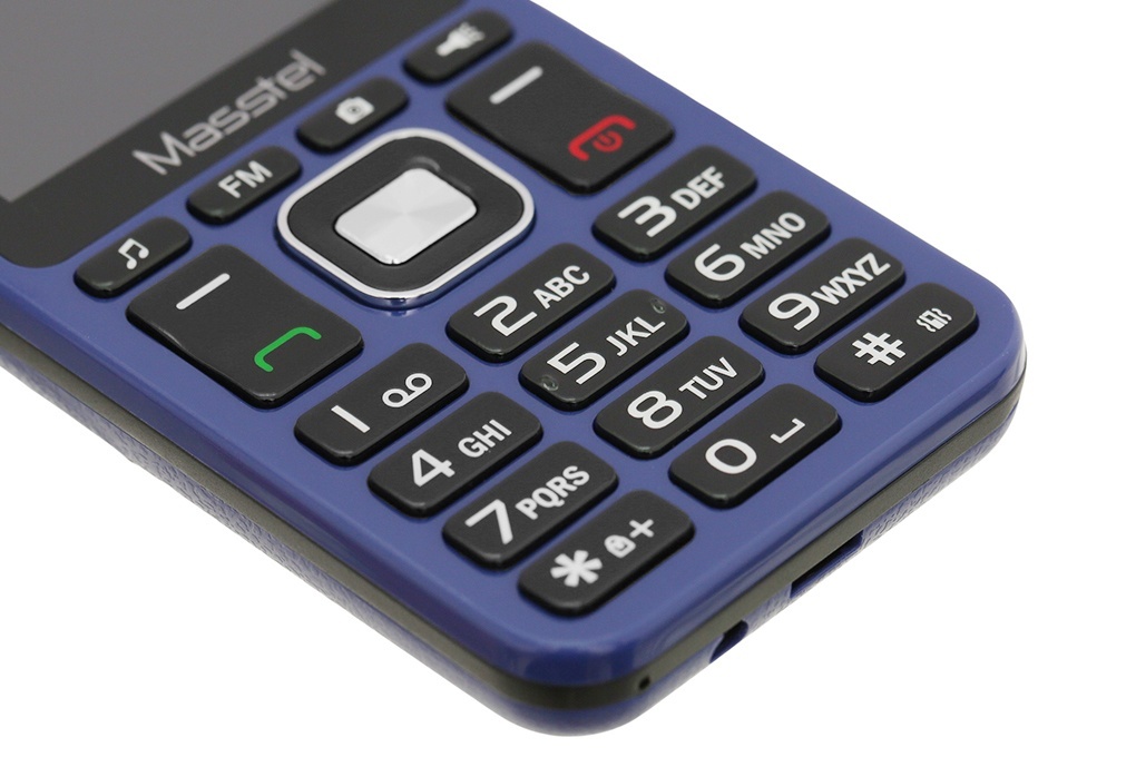 Điện thoại Masstel Izi 206 (Xanh + Đen)