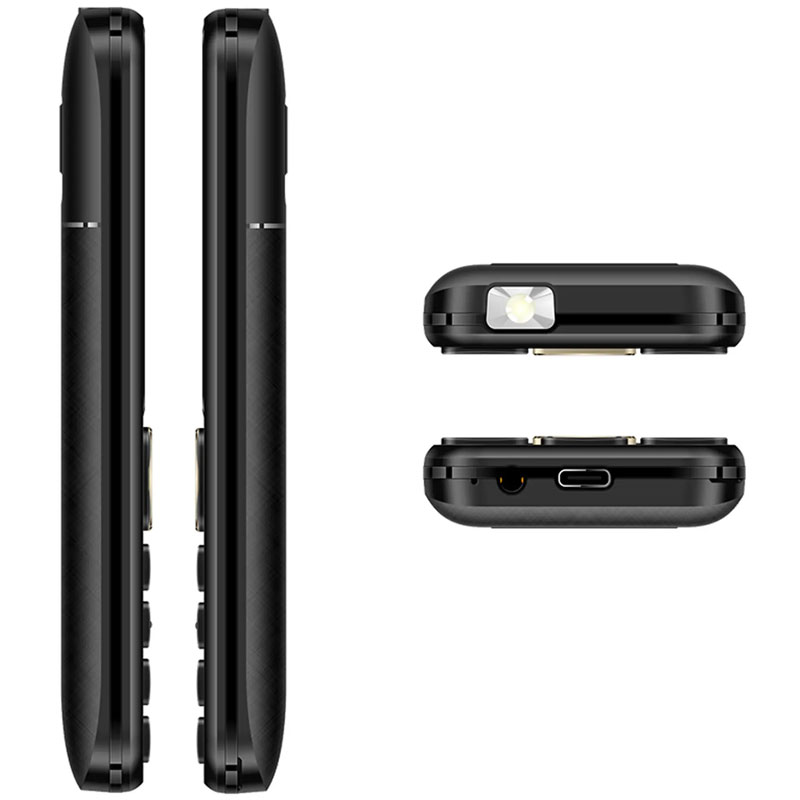 Điện thoại Masstel IZI T5 plus 4G Đen (Black)