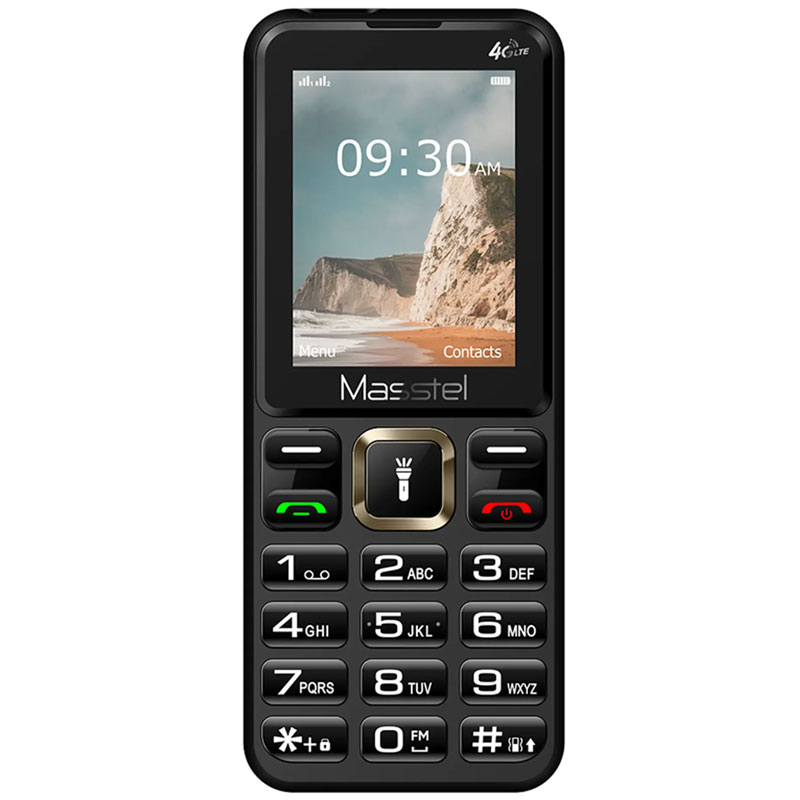 Điện thoại Masstel IZI T5 plus 4G Đen (Black)