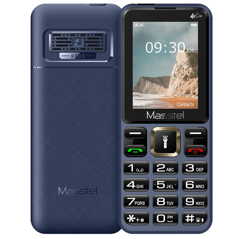 Điện thoại Masstel IZI T5 plus 4G Xanh (Blue)